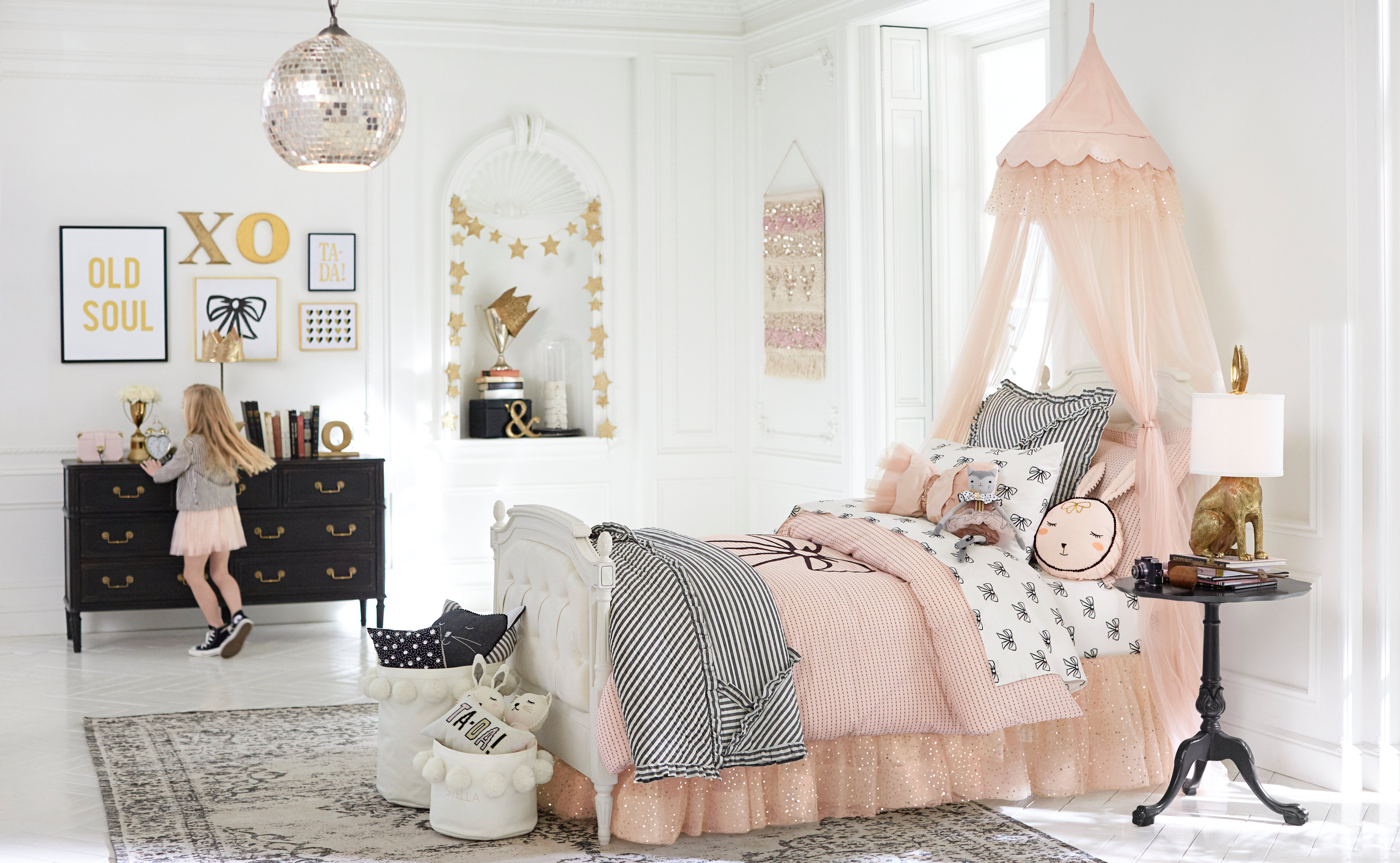 Dreamy bedroom decor from The Emily + Meritt Collection at 