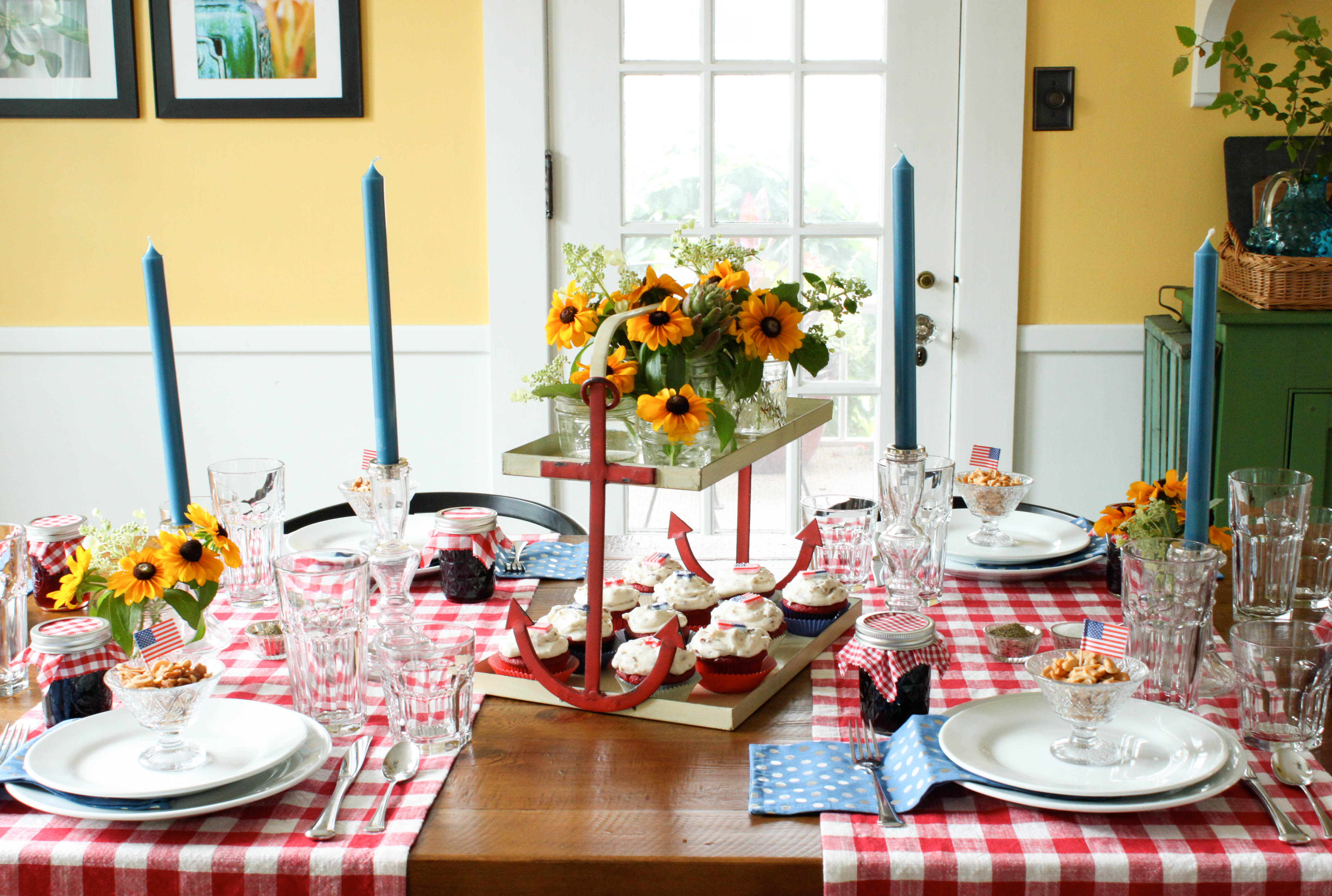 Fourth of July Tablescape