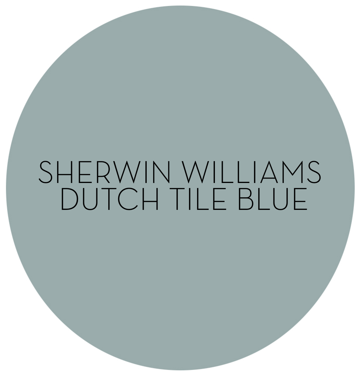 How to Decorate with Sherwin Williams Paint's Dutch Tile Blue