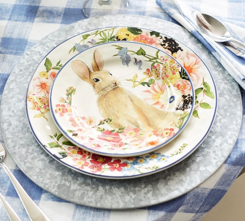 floral-bunny-salad-plate-mixed-set-of-4-z-5